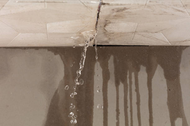 Professional Burst Pipe Cleanup technician working in El Granada, CA